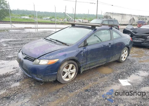2007 Honda Civic Ex from USA, damaged, VIN 2HGFG118X7H510881